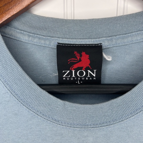 Zion Rootswear Vintage Retro 1990's Bob Marley T-shirt Mens Large - Picture 2 of 4